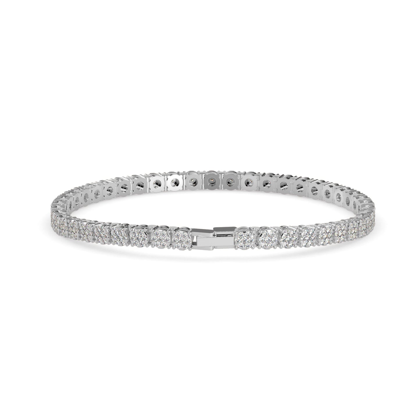 Egeria Diamond Tennis Bracelet Platinum