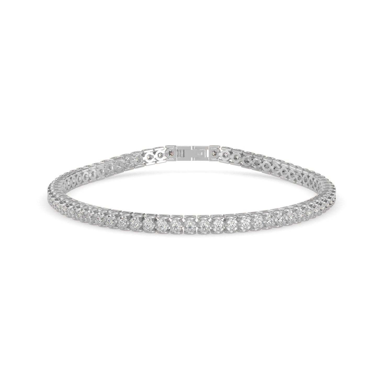 Orana Tennis Daimond Bracelet Platinum