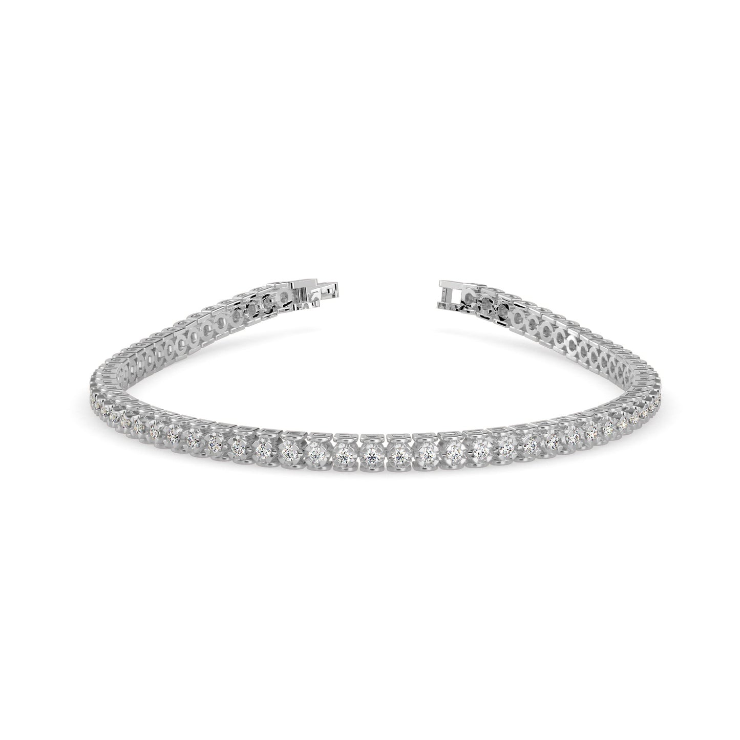 Orana Tennis Daimond Bracelet Platinum