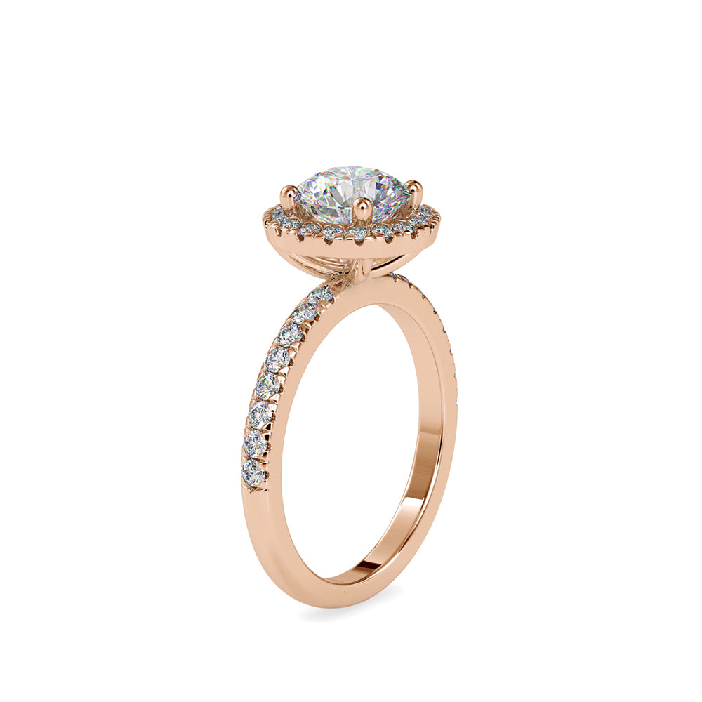 Epoch Diamond Engagement Ring Rose gold