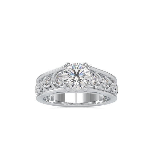 Bliss Diamond Engagement Ring White gold