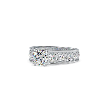 Bliss Diamond Engagement Ring White gold