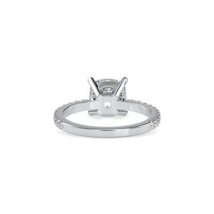 Tsag Prong Diamond Engagement Ring White gold