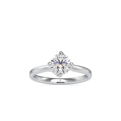 Deific Stone Diamond Ring White gold