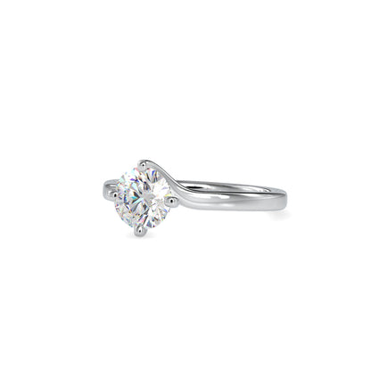 Deific Stone Diamond Ring White gold