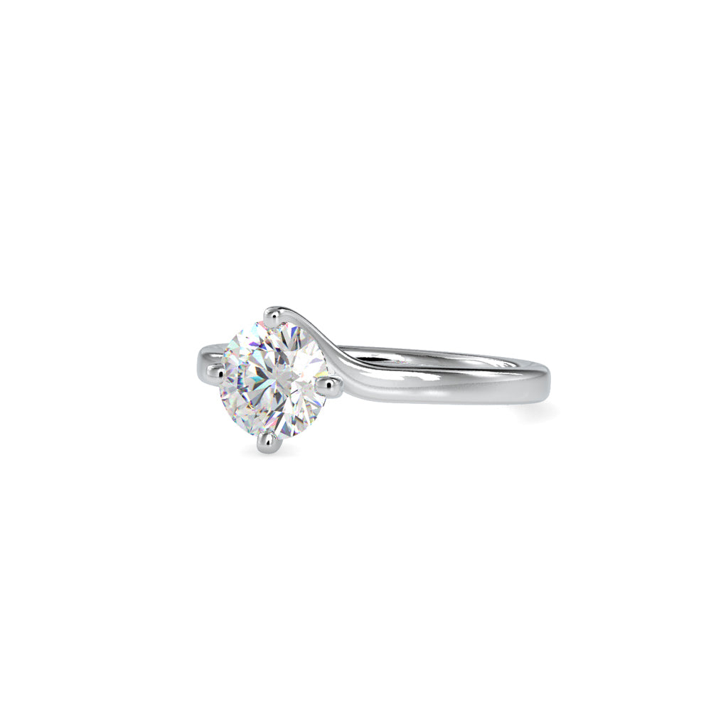 Deific Stone Diamond Ring Platinum