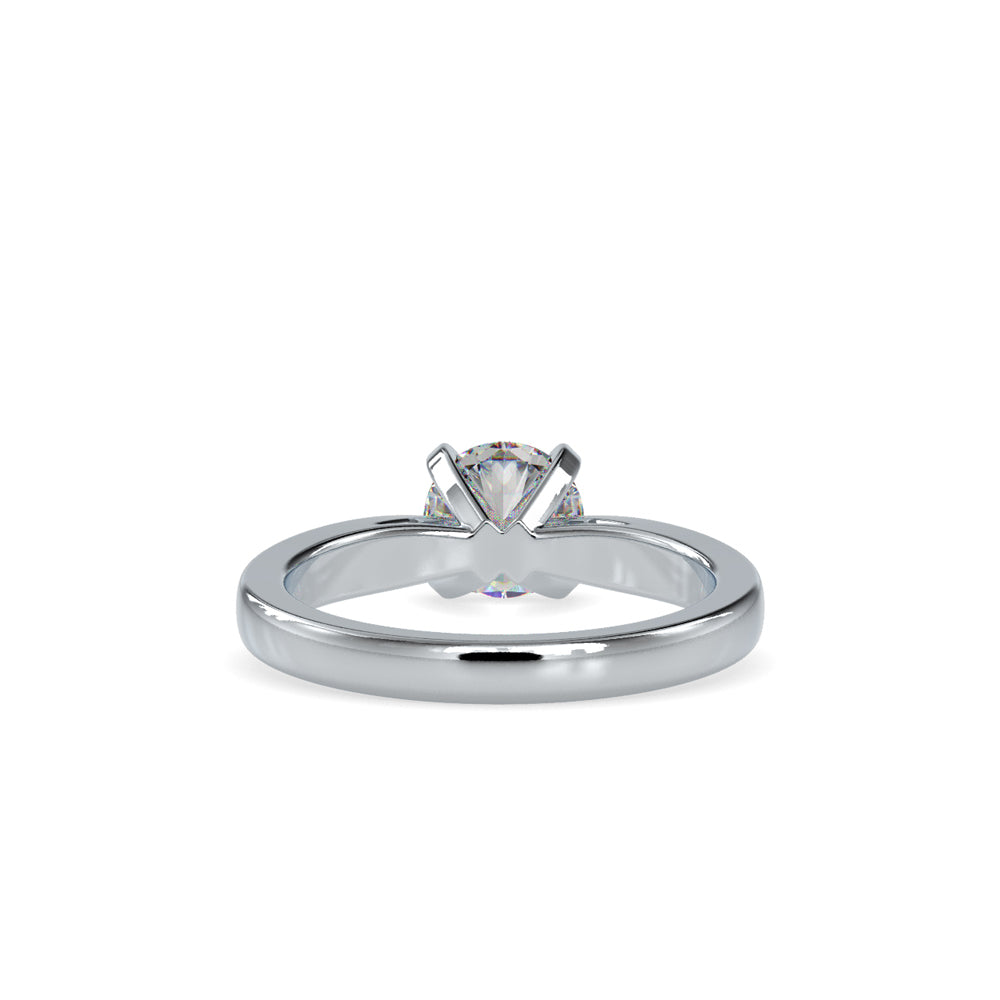 Ceres Round Diamond Ring White gold