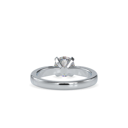 Ceres Round Diamond Ring Platinum