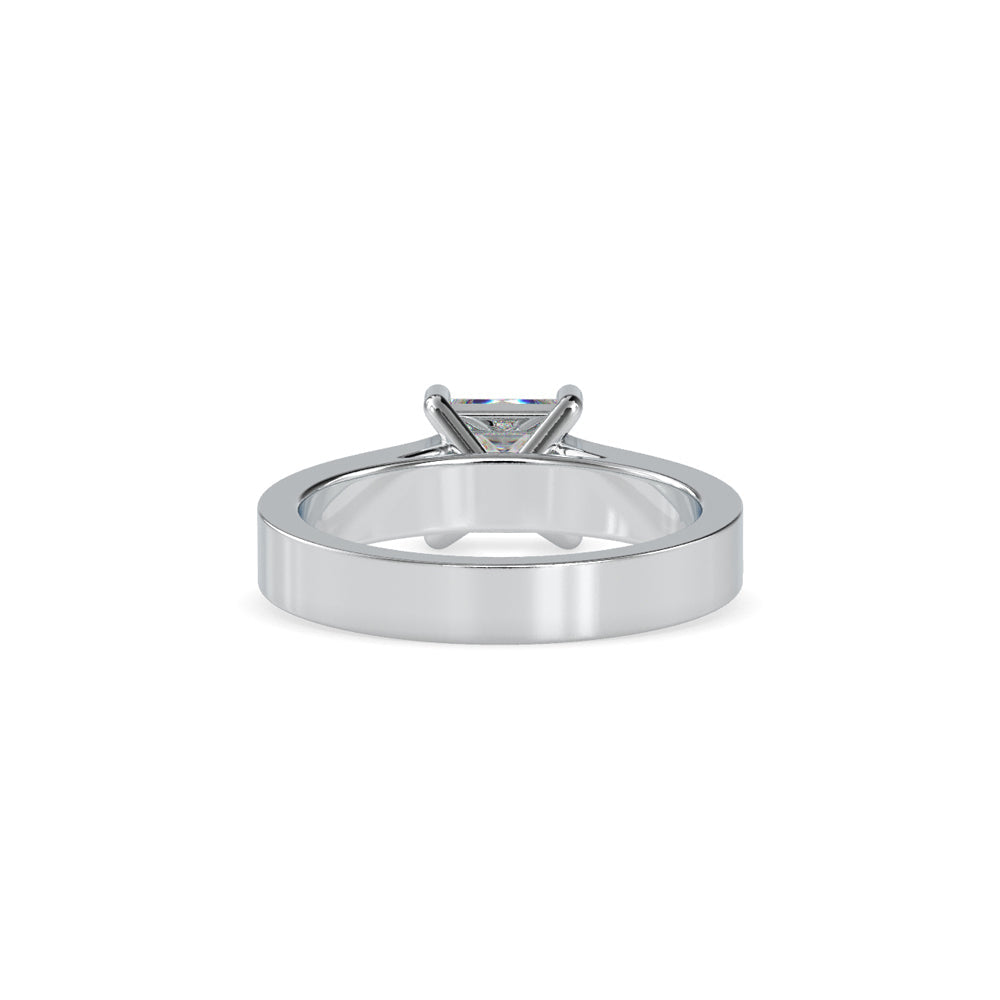 Gala Princess Prong Diamond Ring White gold