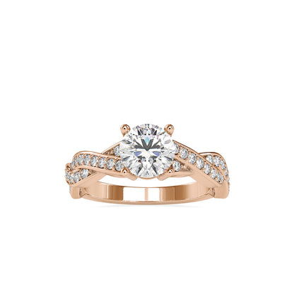 Garlend Diamond Infinity Ring Rose gold