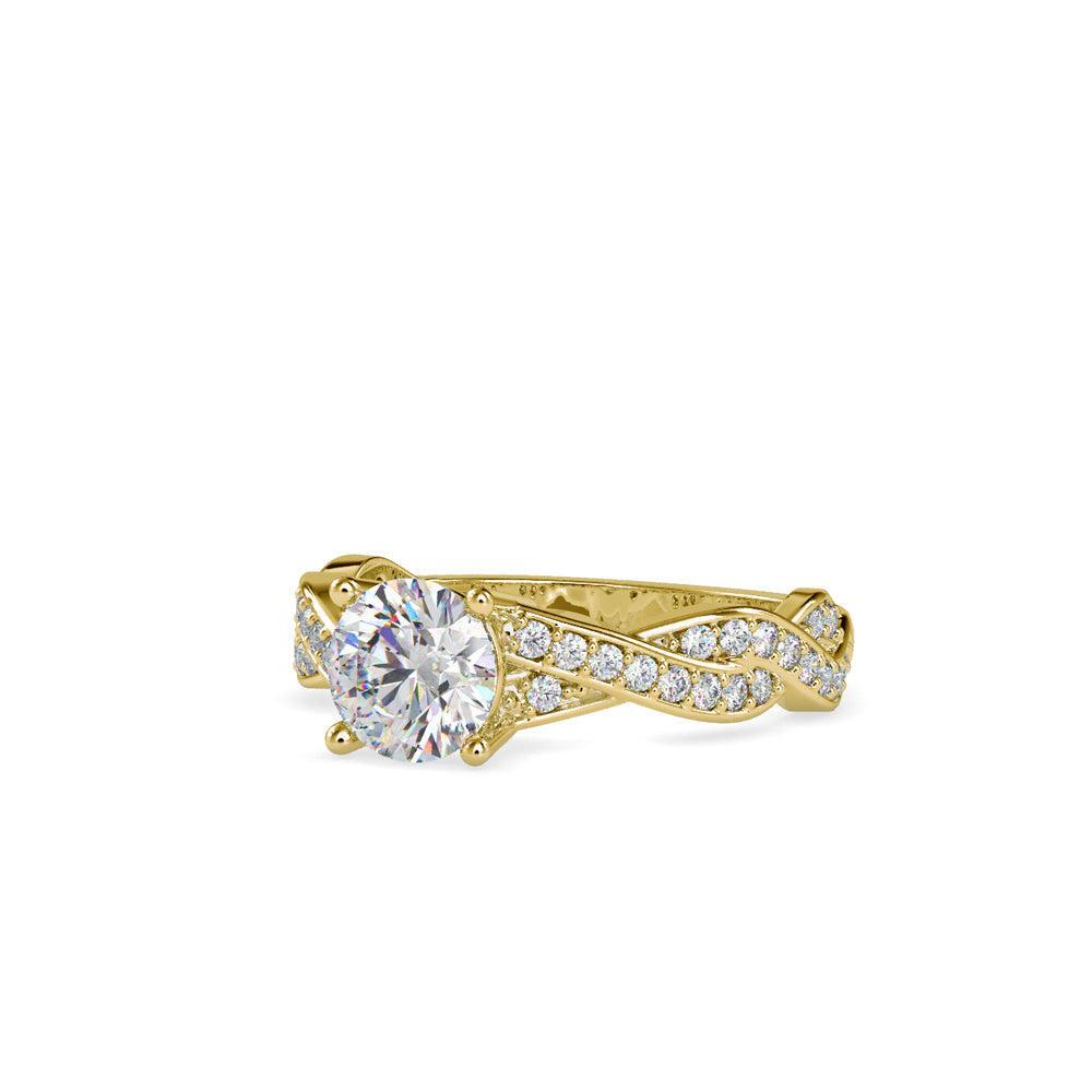 Garlend Diamond Infinity Ring Yellow gold