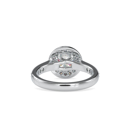 Matron Diamond Stone Engagement Ring White gold