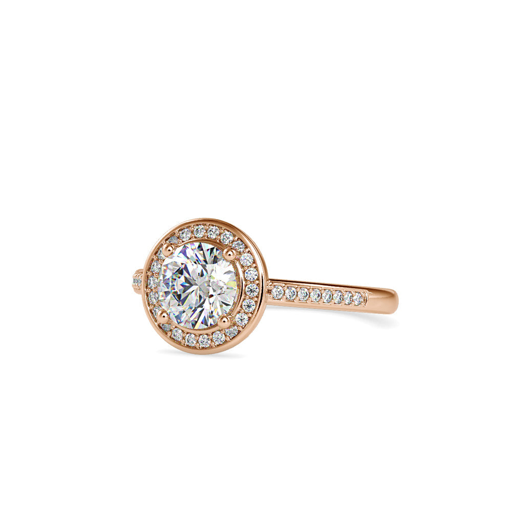 Lady Dynast Diamond Ring Rose gold