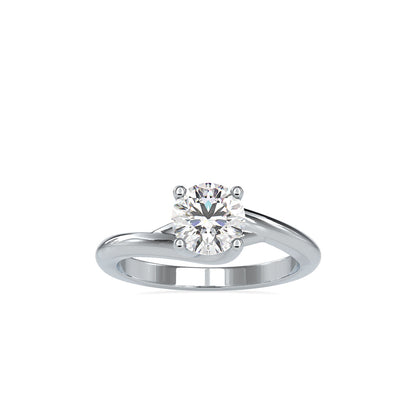 Consort Prong Diamond Ring White gold