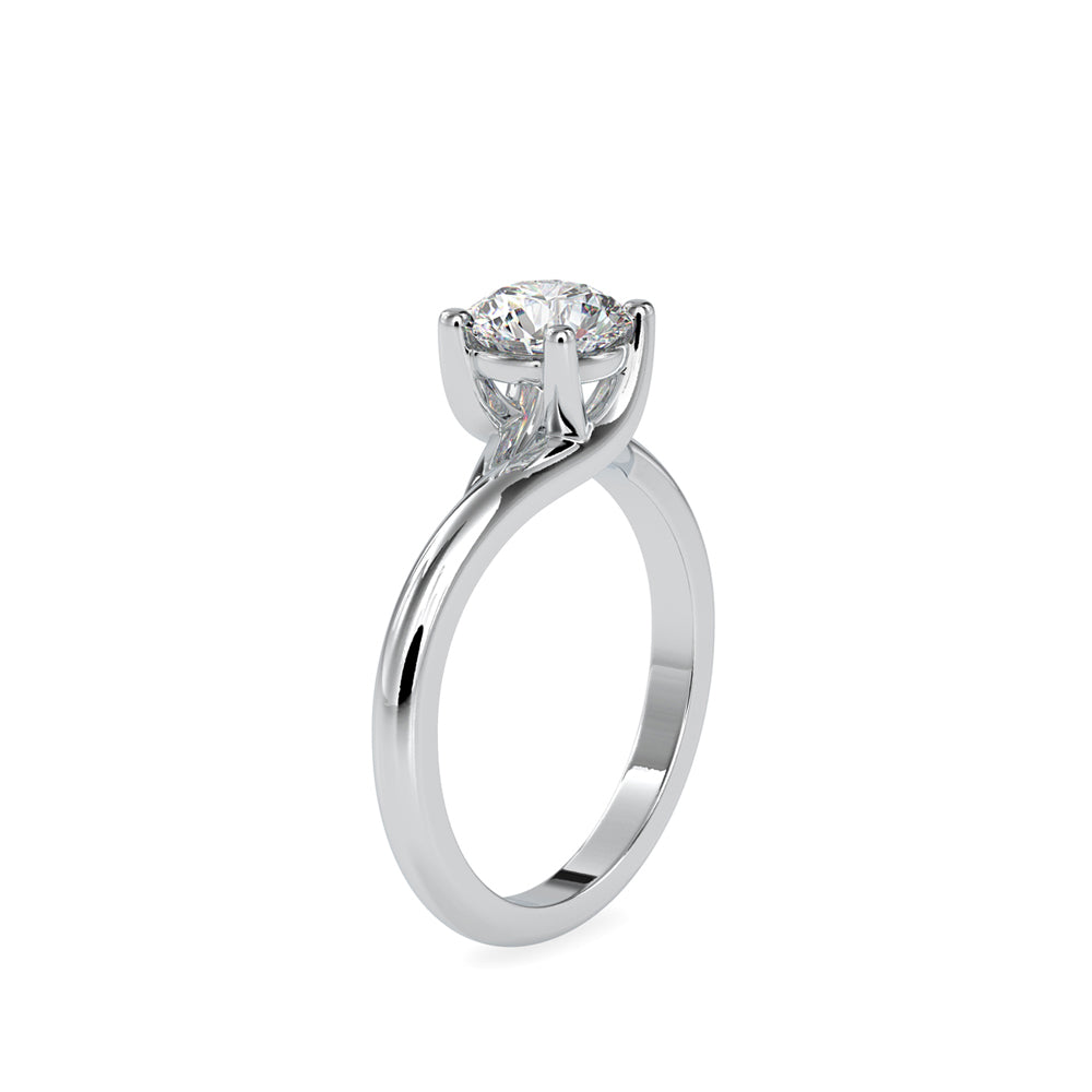 Consort Prong Diamond Ring White gold