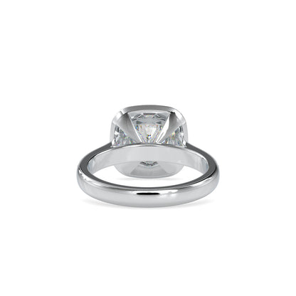 Cushion Majesty Diamond Ring White gold