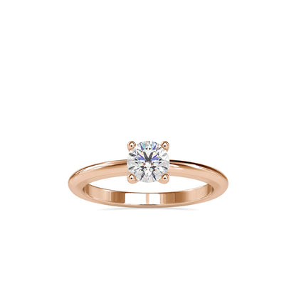 Intimacy Diamond Stone Ring Rose gold