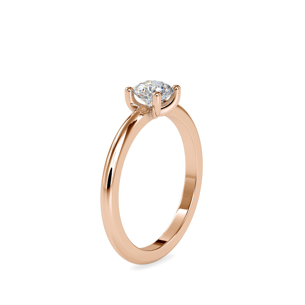 Intimacy Diamond Stone Ring Rose gold