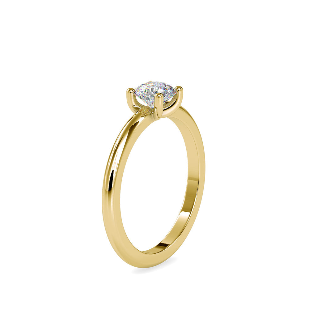 Intimacy Diamond Stone Ring Yellow gold