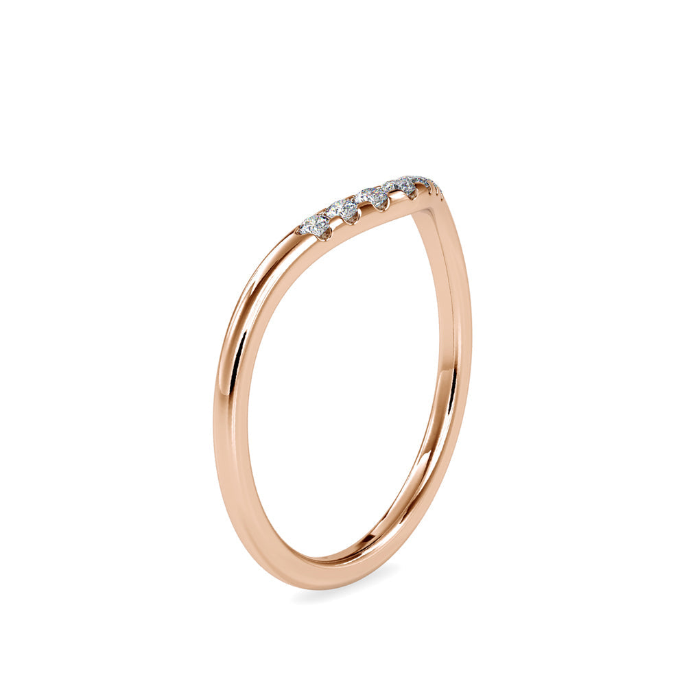 Stone Vicotira Diamond Ring Rose gold