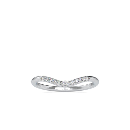 Selena Round Diamond Ring White gold