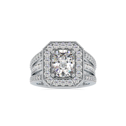 Hera Stone Diamond Ring White gold