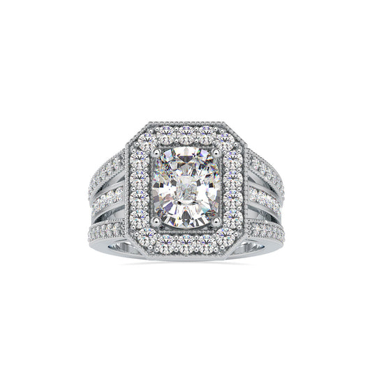 Hera Stone Diamond Ring White gold