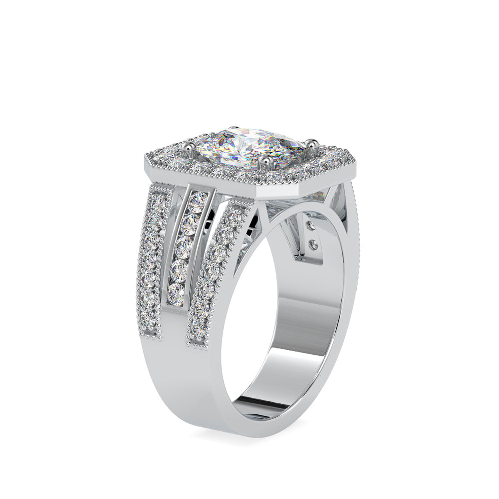 Hera Stone Diamond Ring White gold