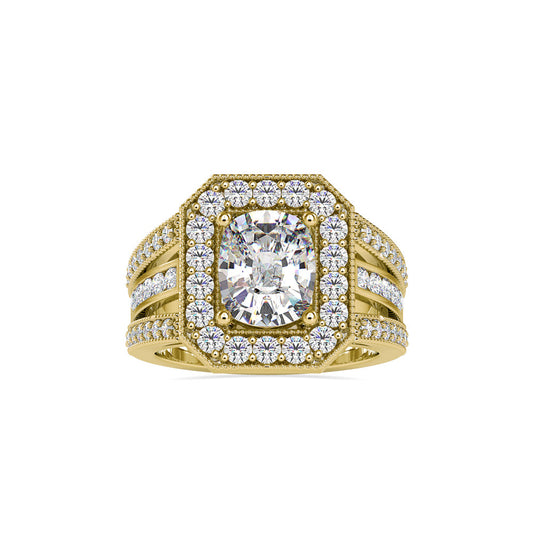 Hera Stone Diamond Ring Yellow gold