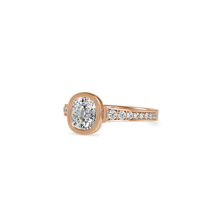 Tyche Diamond Engagement Ring Rose gold