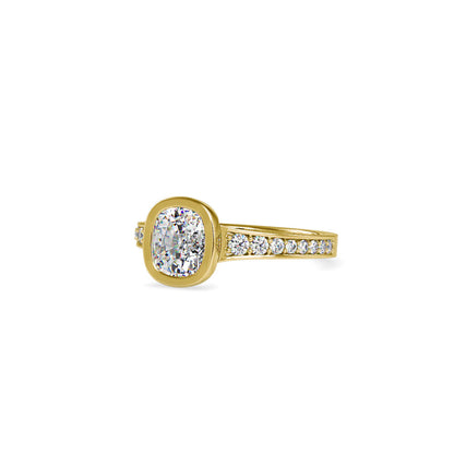 Tyche Diamond Engagement Ring Yellow gold