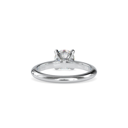 Demetra Diamond Stone Engagement Ring Platinum