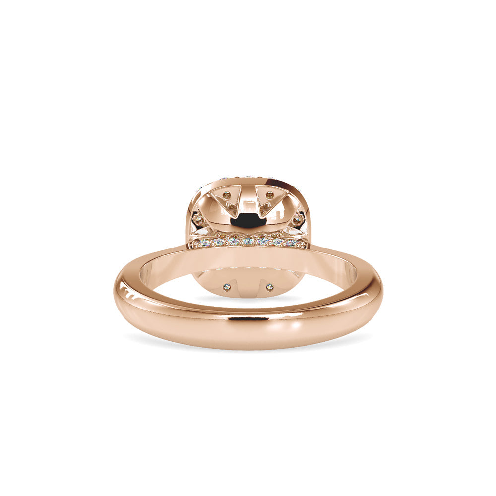 Attic Blox Diamond Engagement Ring Rose gold