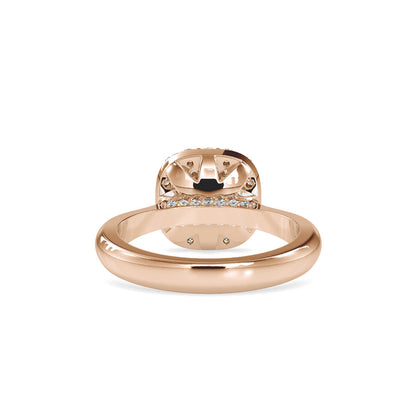 Attic Blox Diamond Engagement Ring Rose gold