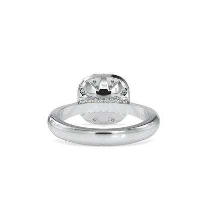 Attic Blox Diamond Engagement Ring Platinum