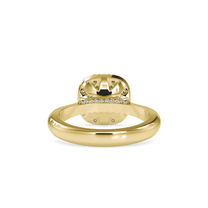 Attic Blox Diamond Engagement Ring Yellow gold