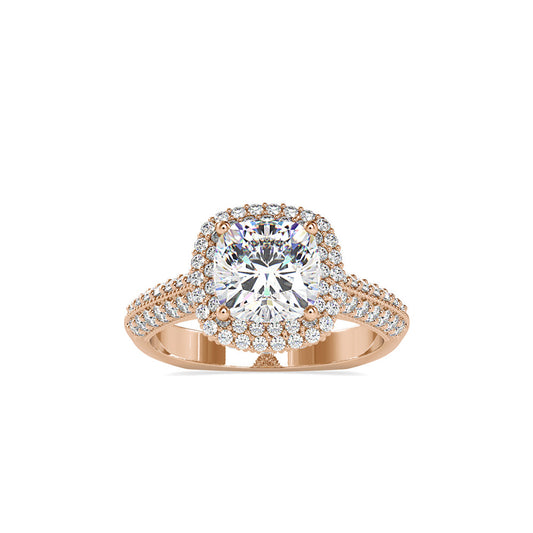 Vesta Ancient Diamond Ring Rose gold