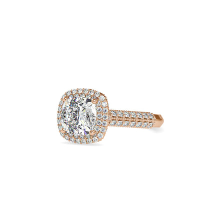 Vesta Ancient Diamond Ring Rose gold