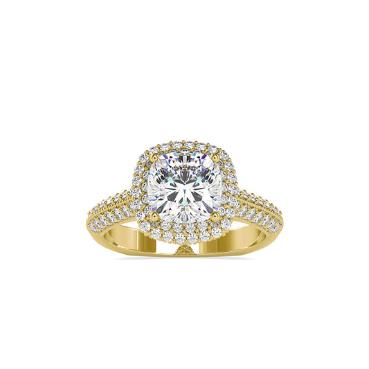 Vesta Ancient Diamond Ring Yellow gold