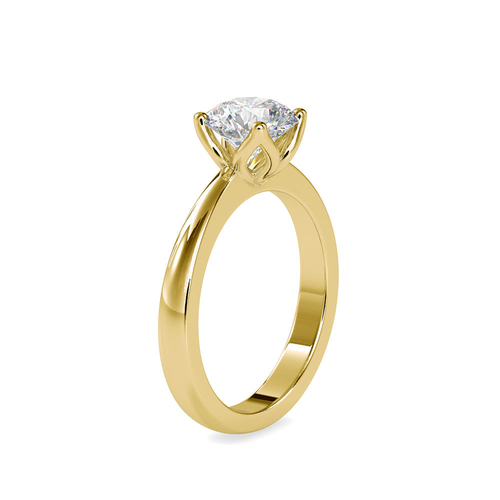 Fortuna Divine Diamond Ring Yellow gold