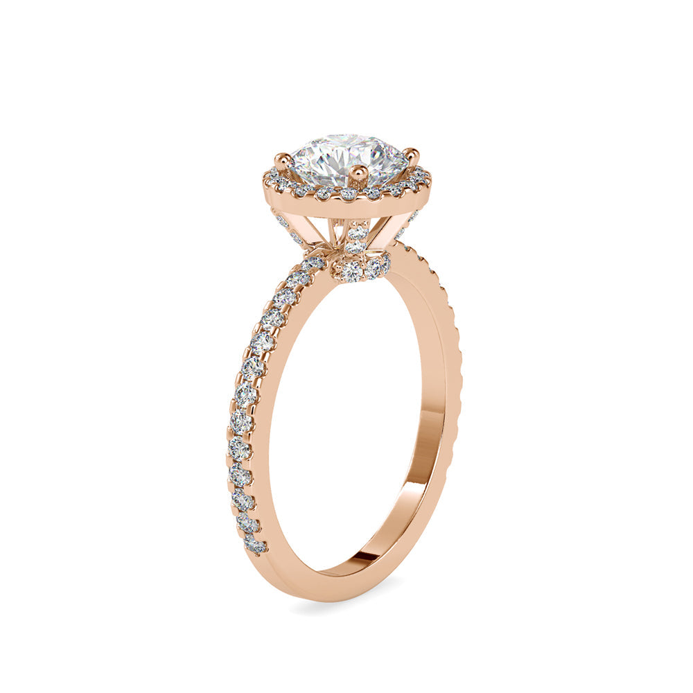 Dynasity Angel Diamond Ring Rose gold