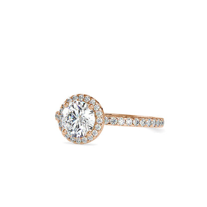 Dynasity Angel Diamond Ring Rose gold