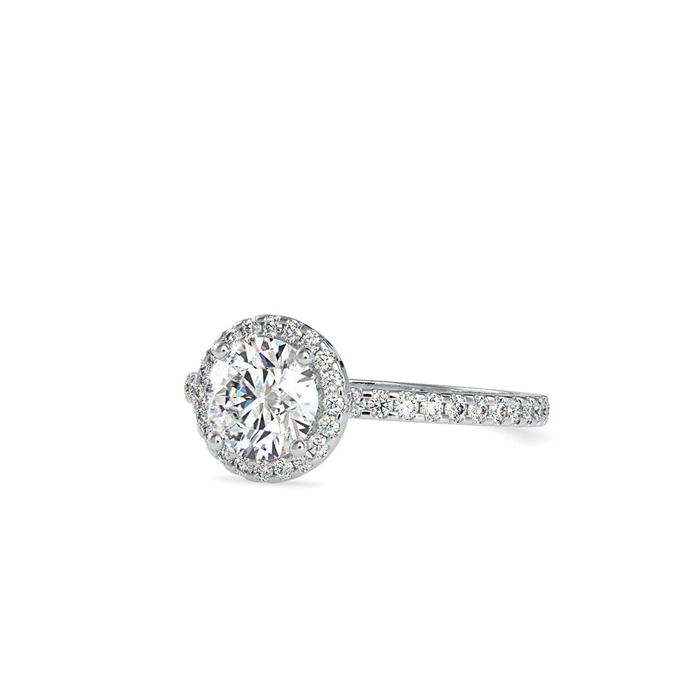 Dynasity Angel Diamond Ring Platinum