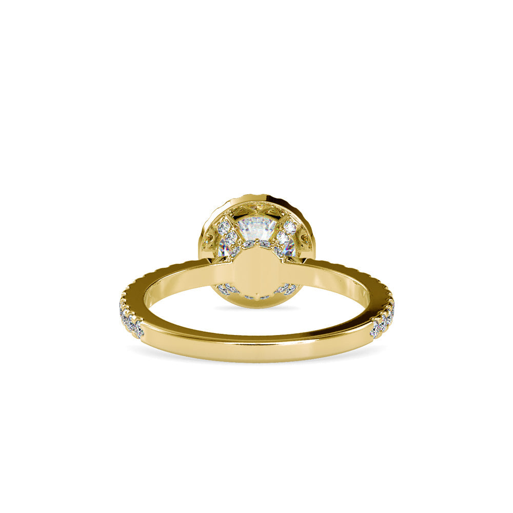 Dynasity Angel Diamond Ring Yellow gold