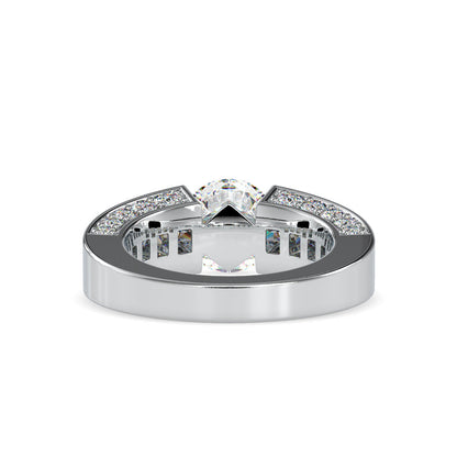 Prision Diamond Engagement Ring Platinum