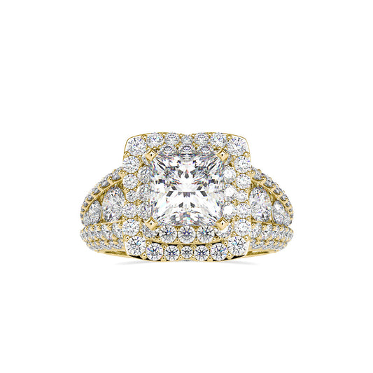 Atlantis Royal Diamond Ring Yellow gold