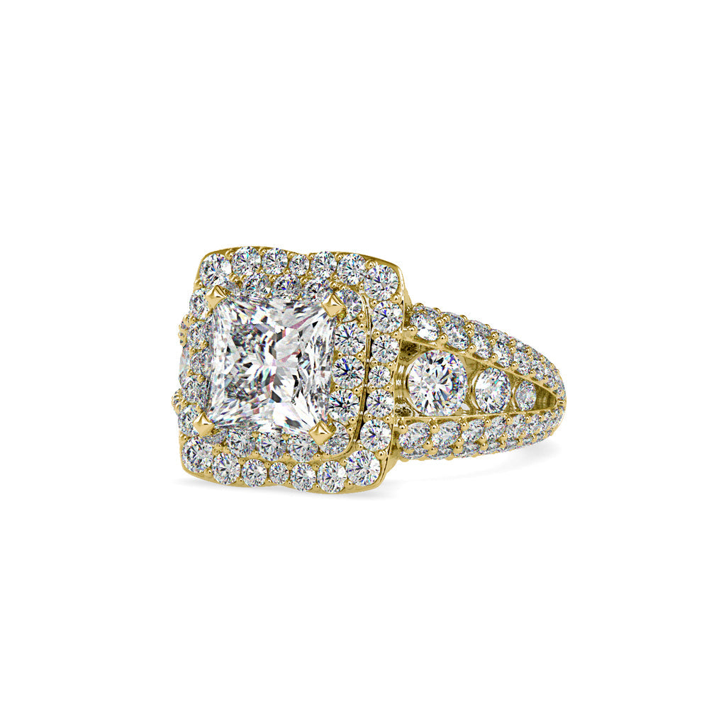 Atlantis Royal Diamond Ring Yellow gold