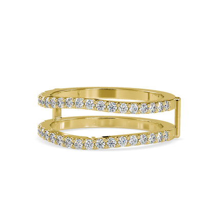 Naptune Diamond Engagement Ring Yellow gold