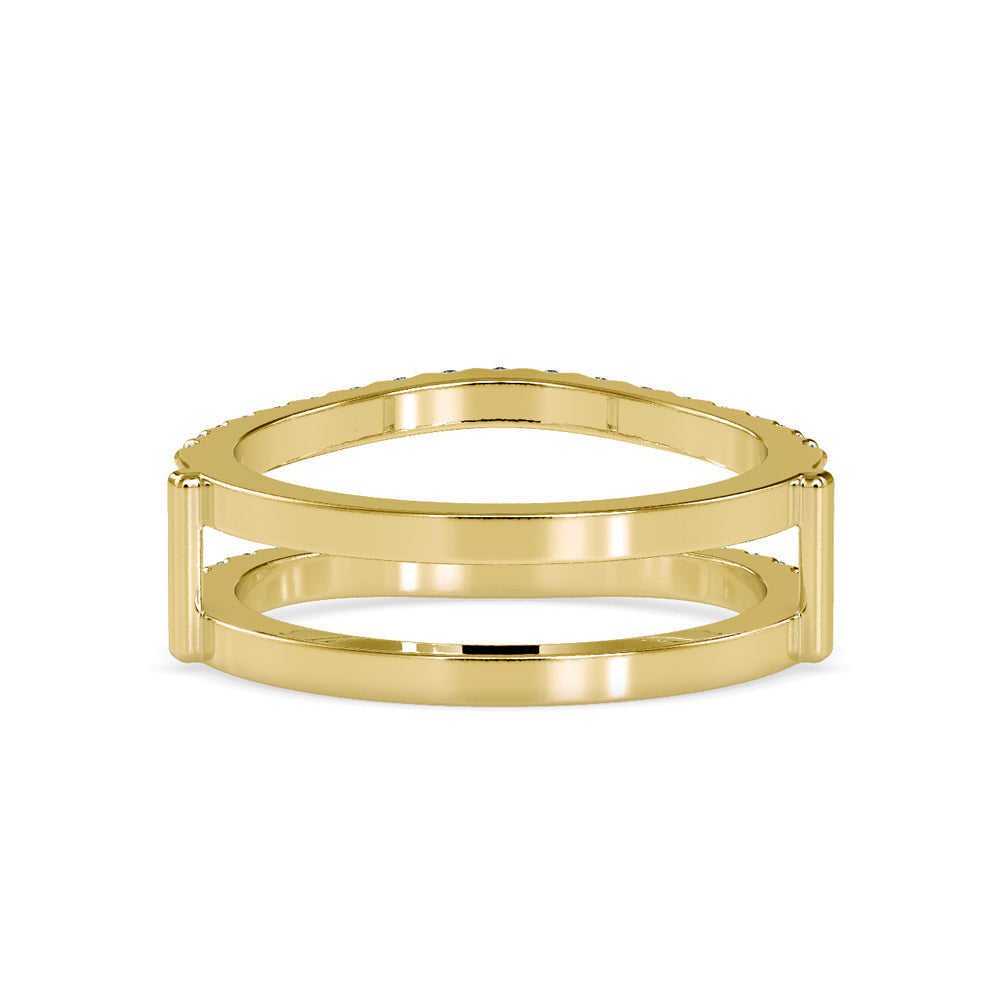 Naptune Diamond Engagement Ring Yellow gold