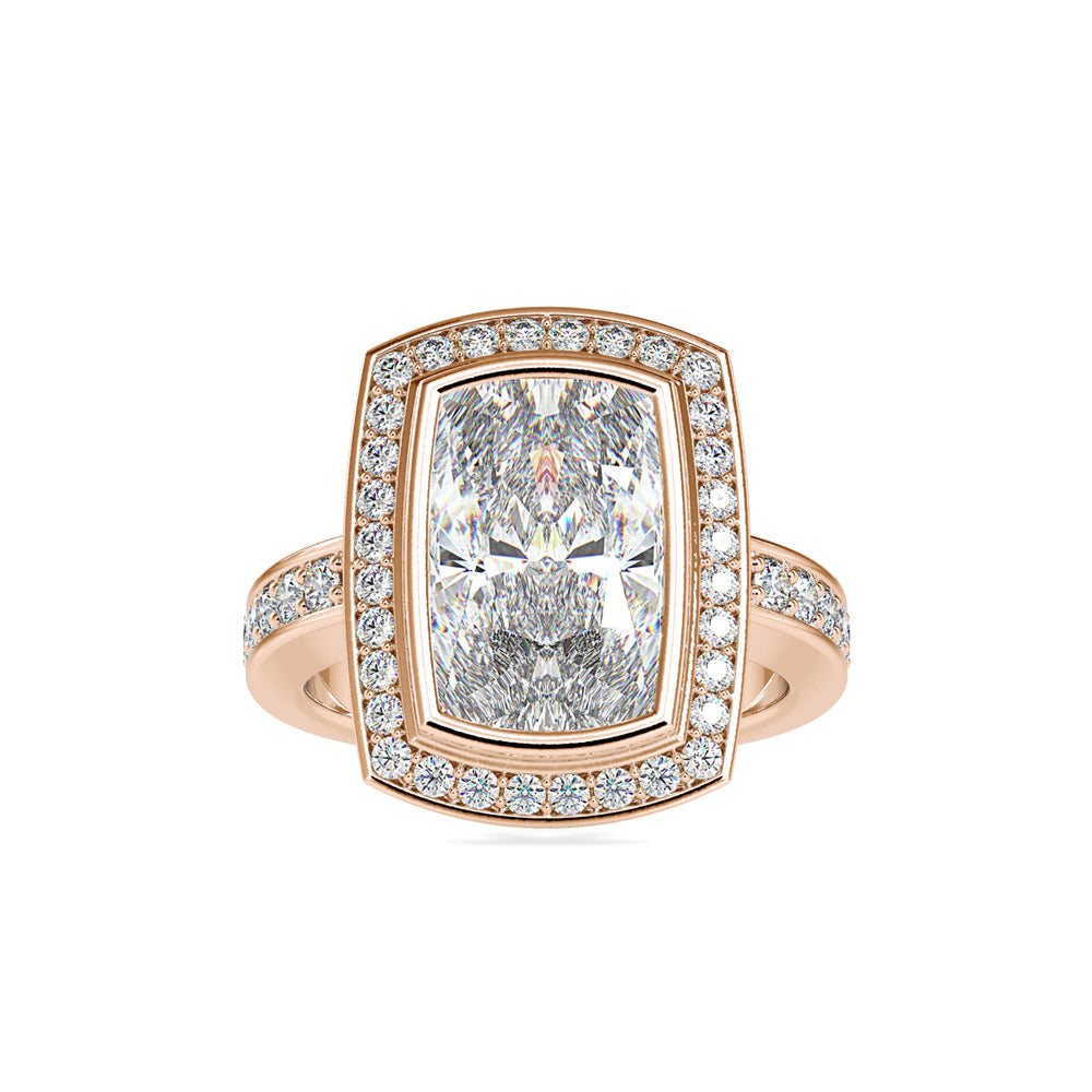 Royal Magnus Diamond Ring Rose gold